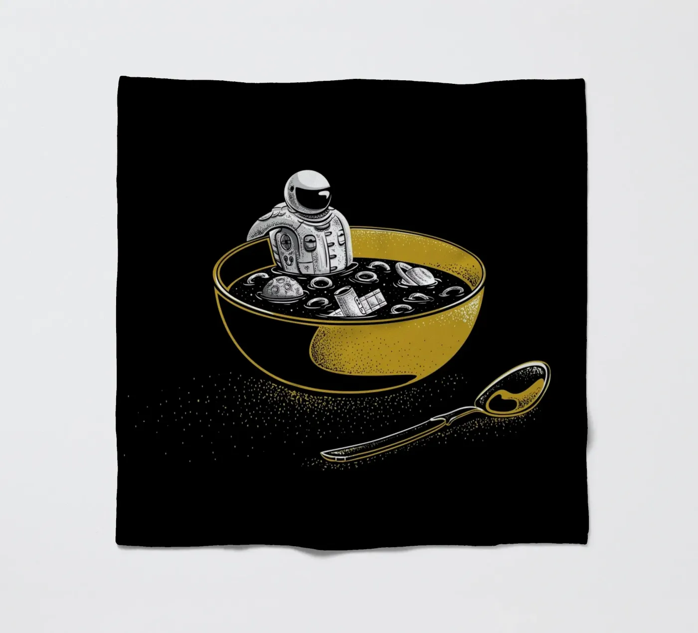 Space Flakes coperta in pile da Robert Richter