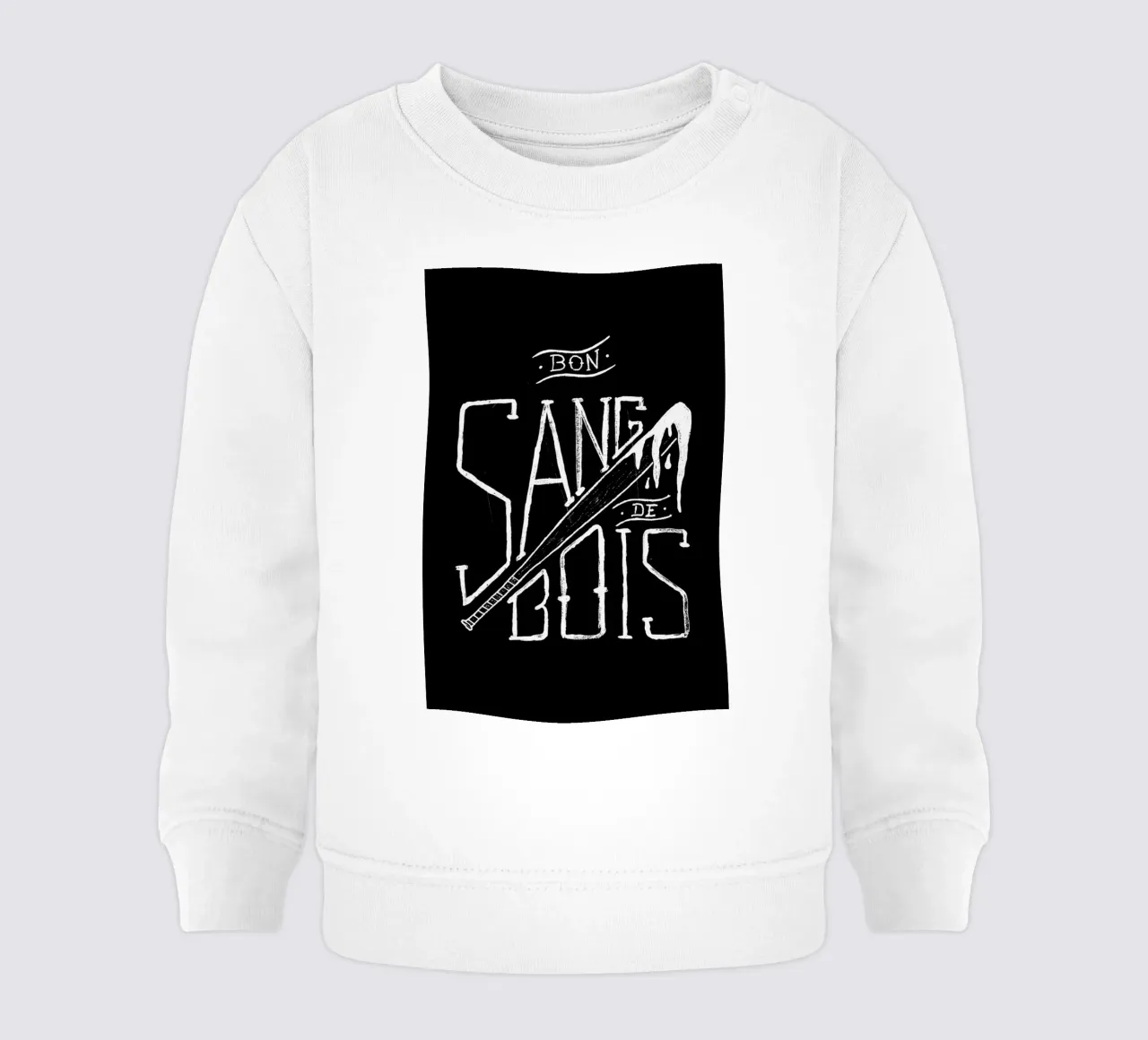 Bon sang de bois felpa neonato da JONATTEND
