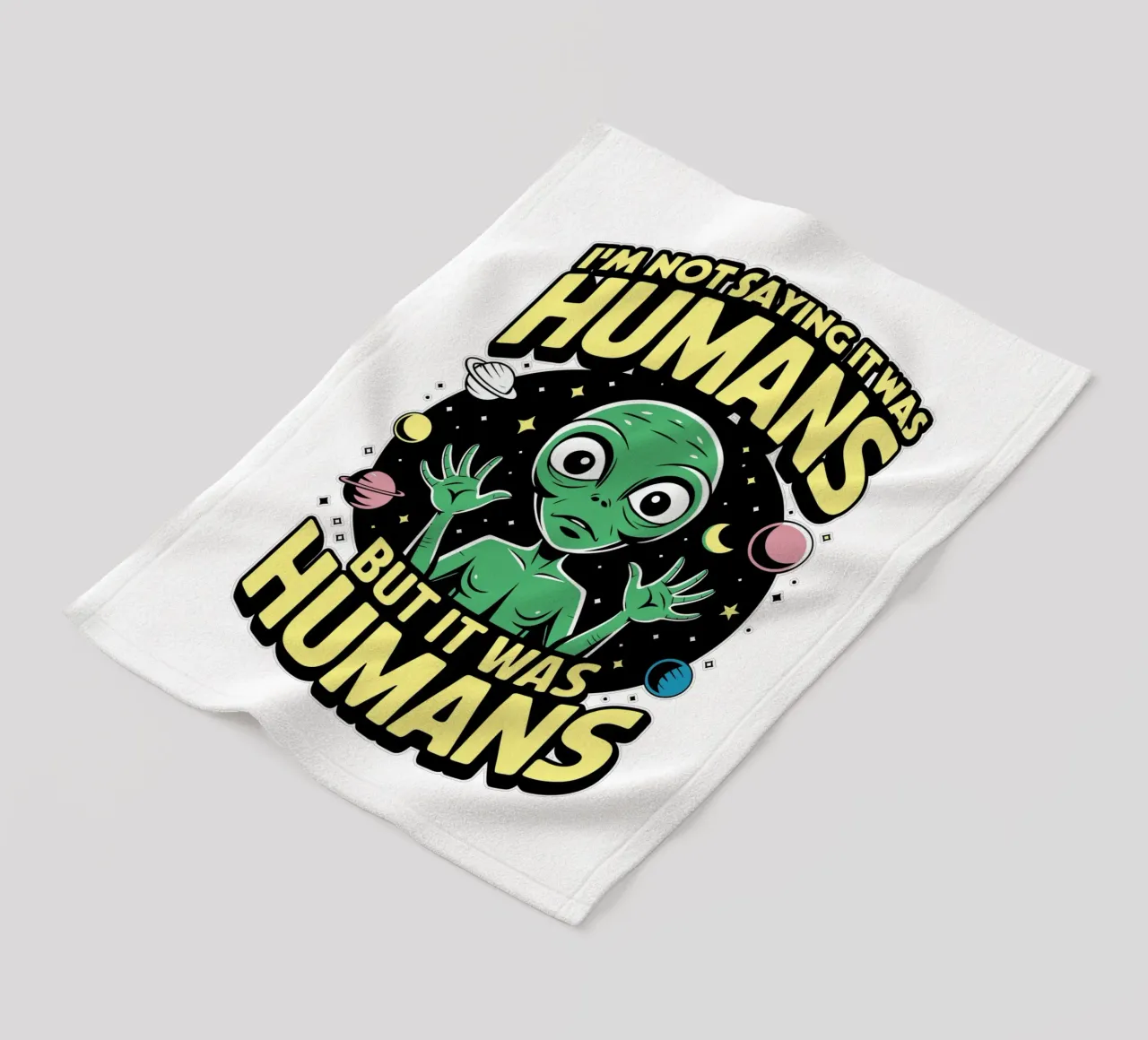 I'm not saying it was humans, but it was humans coperta in pile da edsonramosart