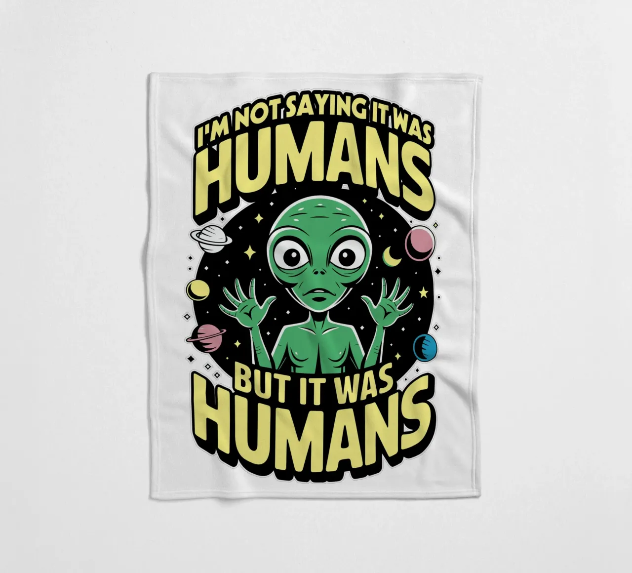 I'm not saying it was humans, but it was humans coperta in pile da edsonramosart