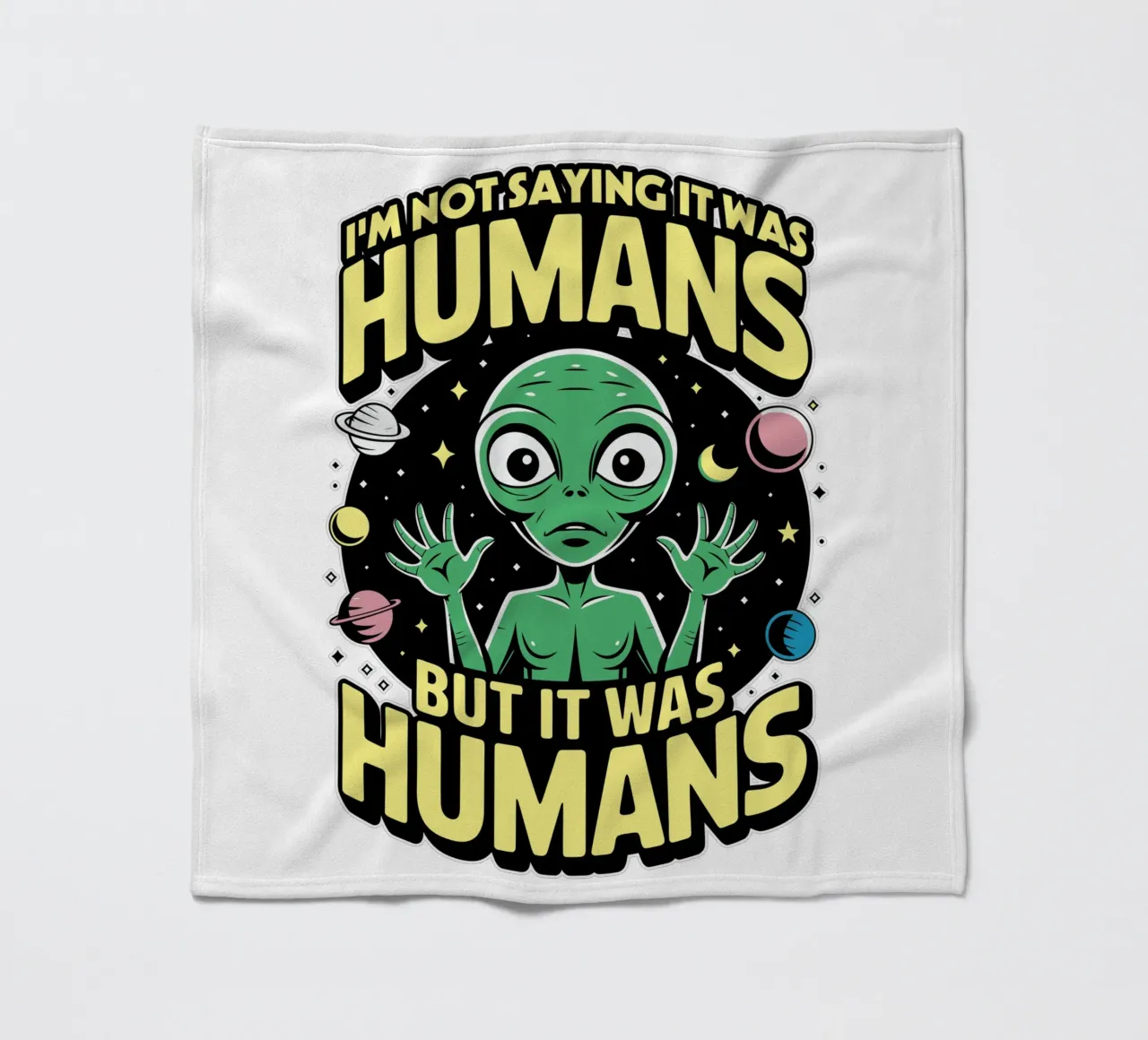 I'm not saying it was humans, but it was humans coperta in pile da edsonramosart