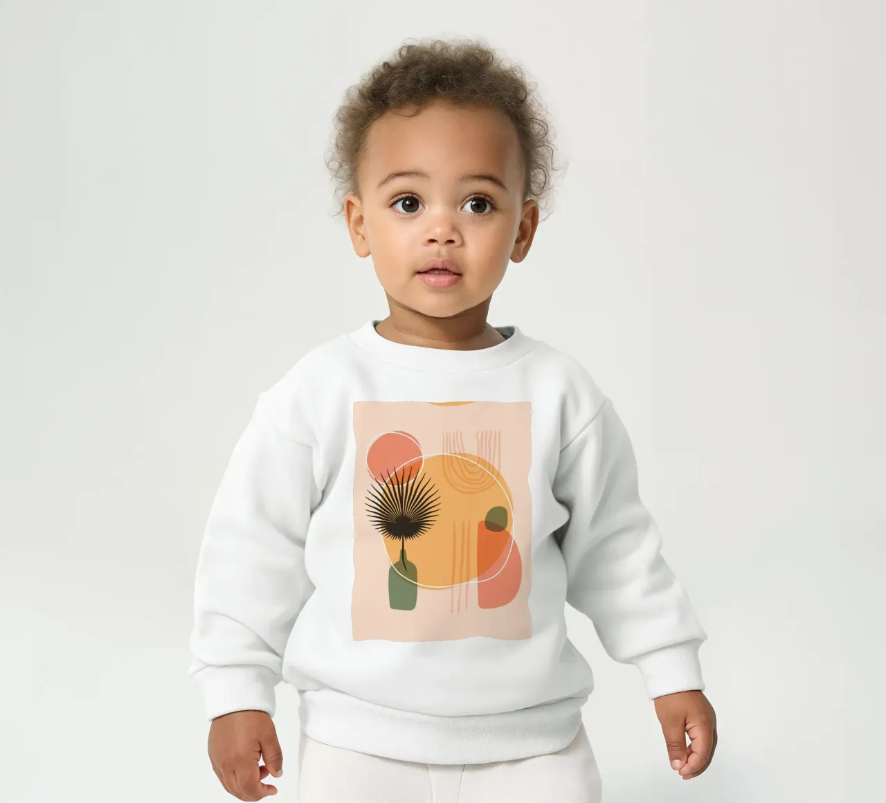 Arte astratta boho - Colori caldi felpa neonato da Whole©