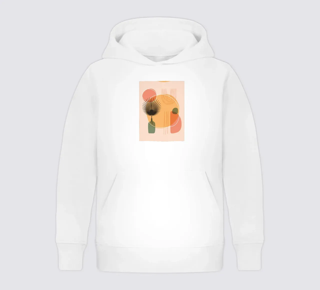 Arte astratta boho - Colori caldi felpa bambino con cappuccio da Whole©