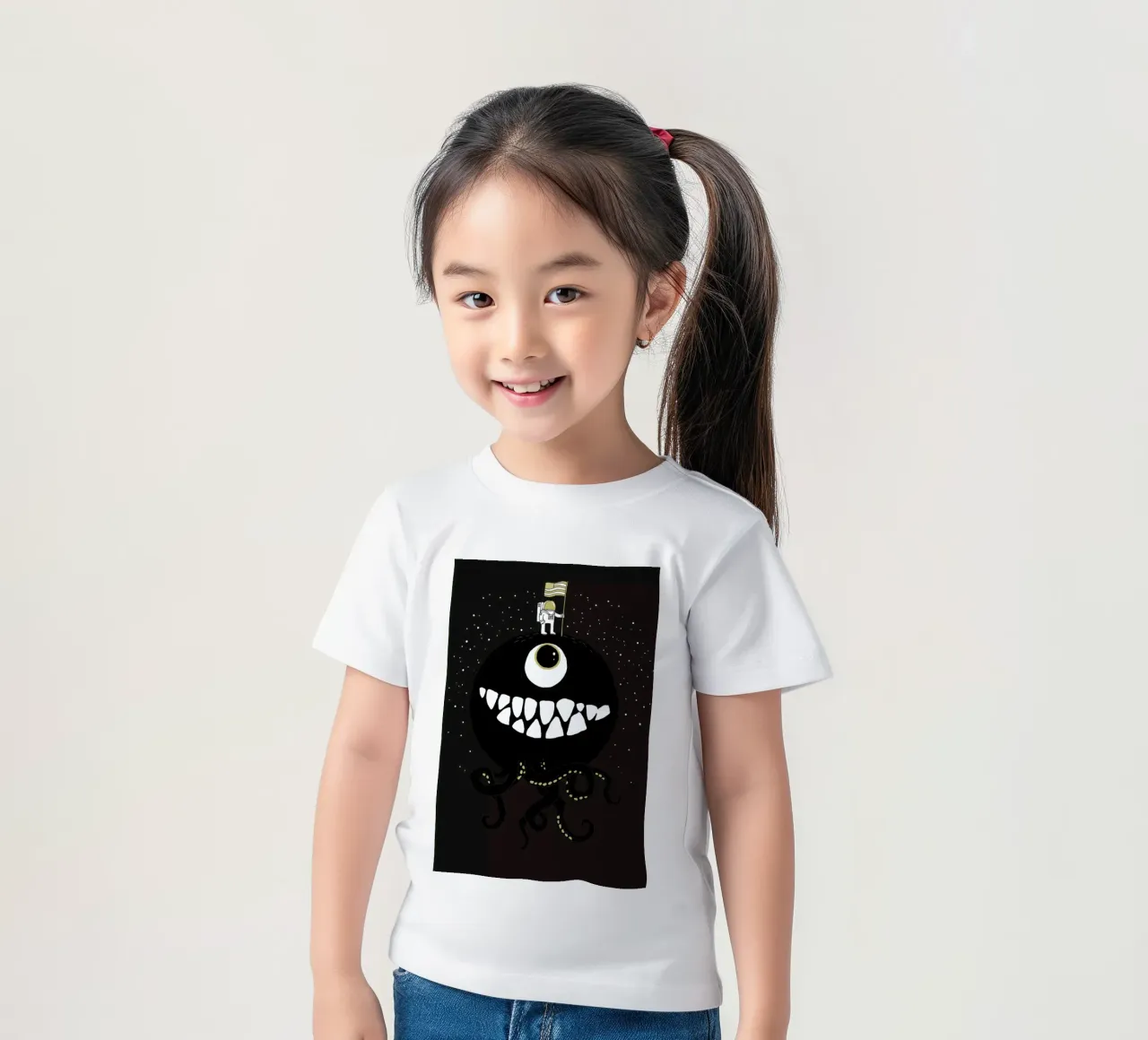 Space Oddity t-shirt bambini da DinoMike