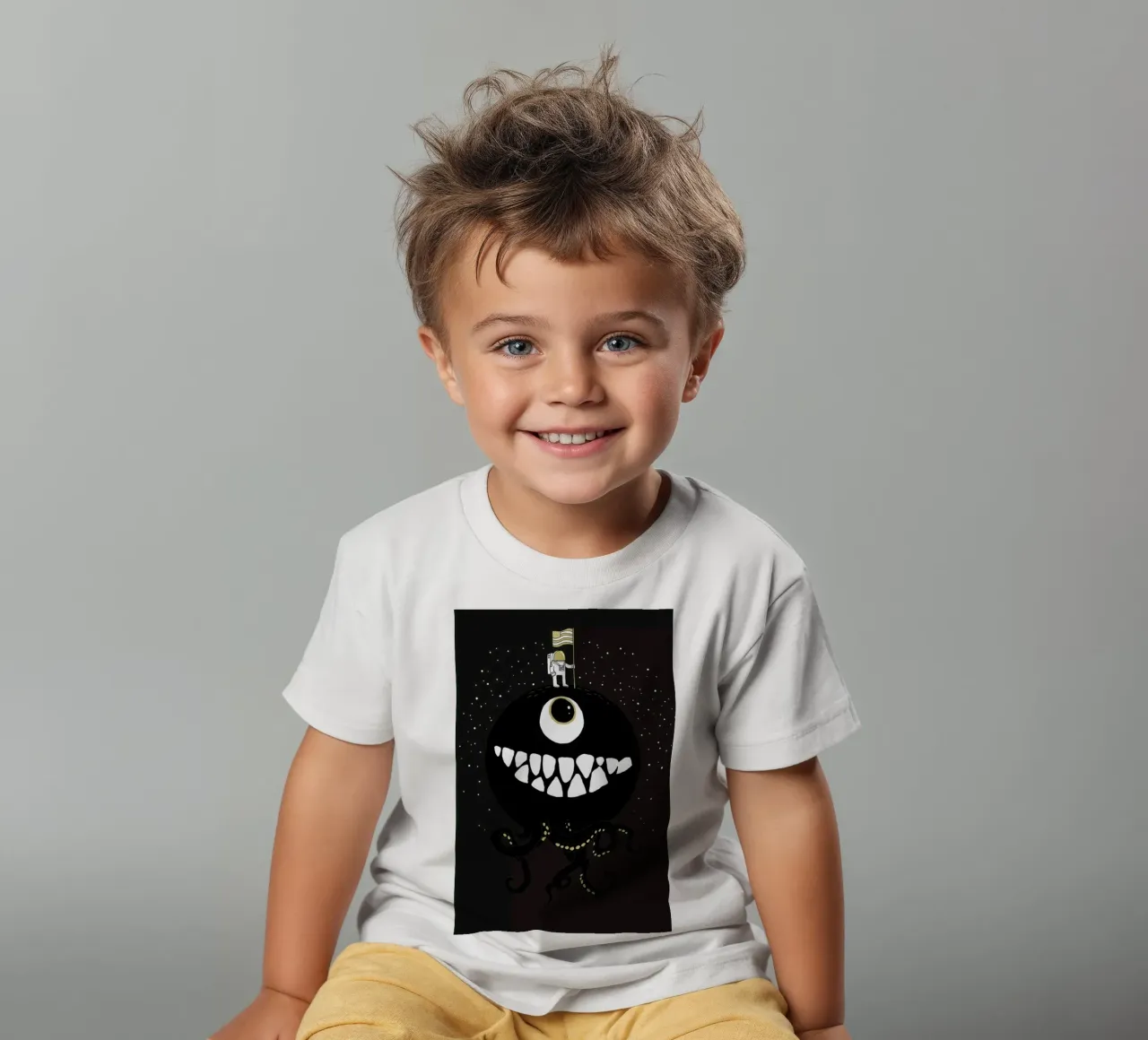 Space Oddity t-shirt bambini da DinoMike