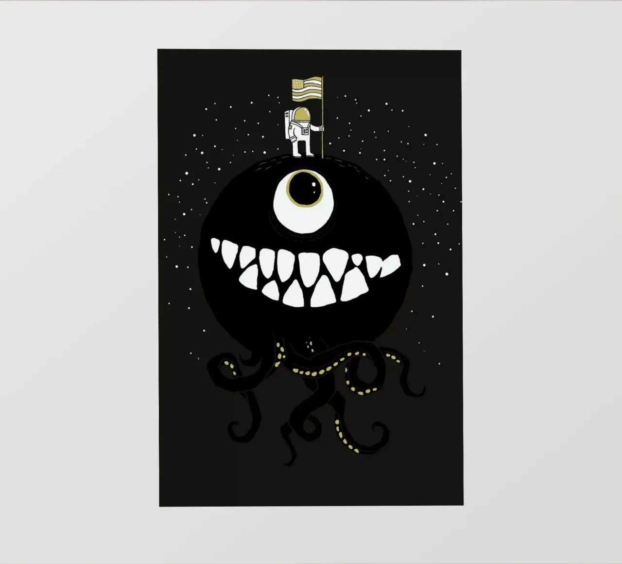 Space Oddity pellicola backlit da DinoMike