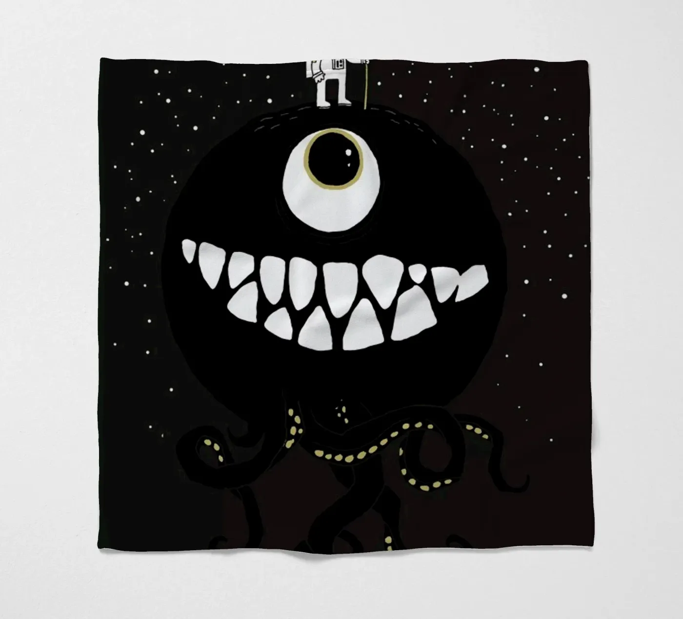 Space Oddity fleecedeken van DinoMike