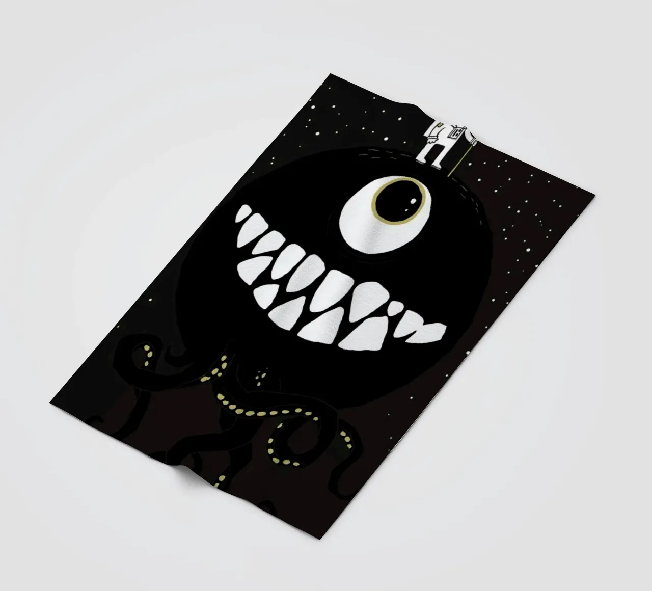 Space Oddity fleecedeken van DinoMike