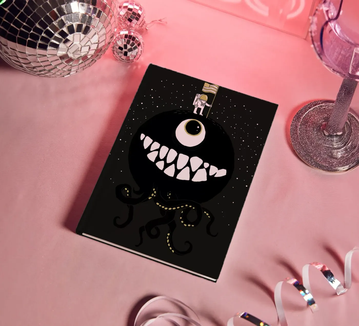 Space Oddity notebook by DinoMike