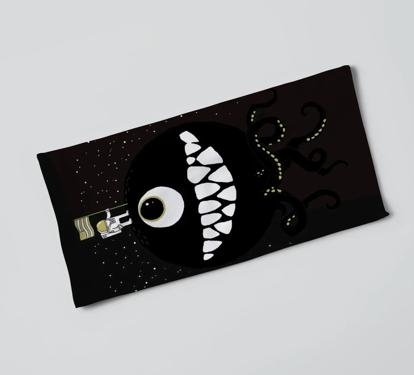 Space Oddity towel by DinoMike