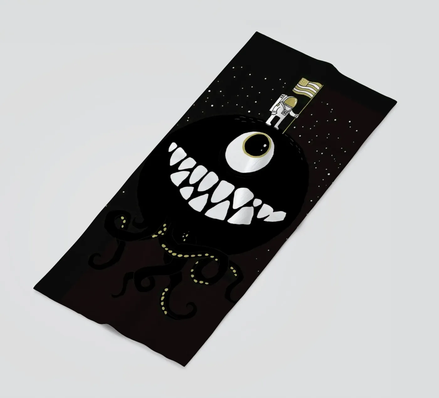 Space Oddity strandhanddoek van DinoMike