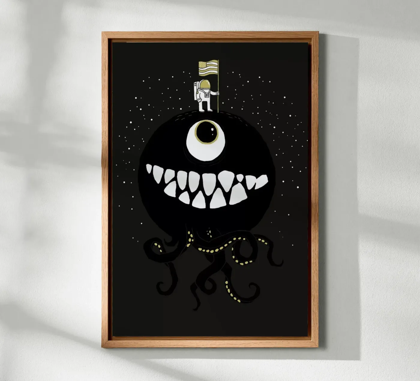 Space Oddity alluminio dibond da DinoMike