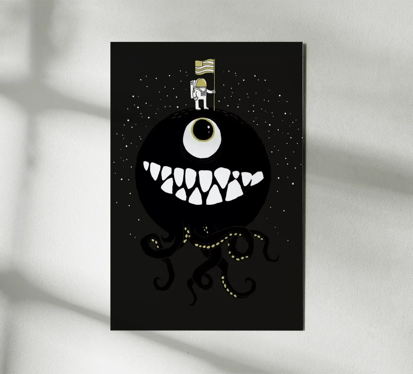 Space Oddity alluminio dibond da DinoMike