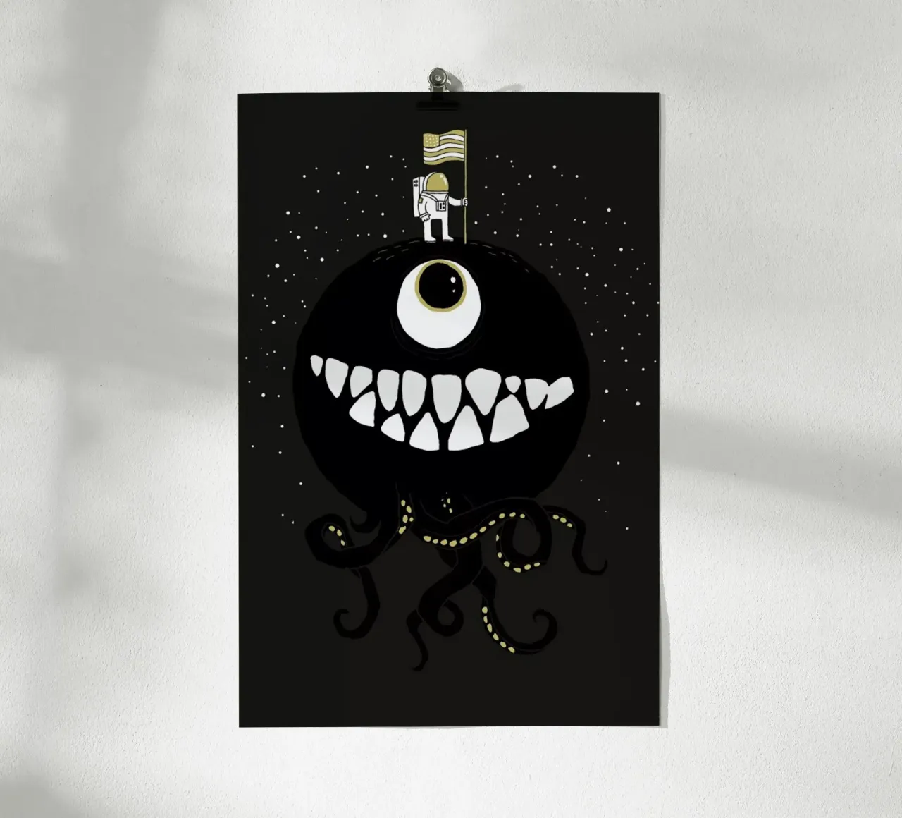 Space Oddity poster da DinoMike