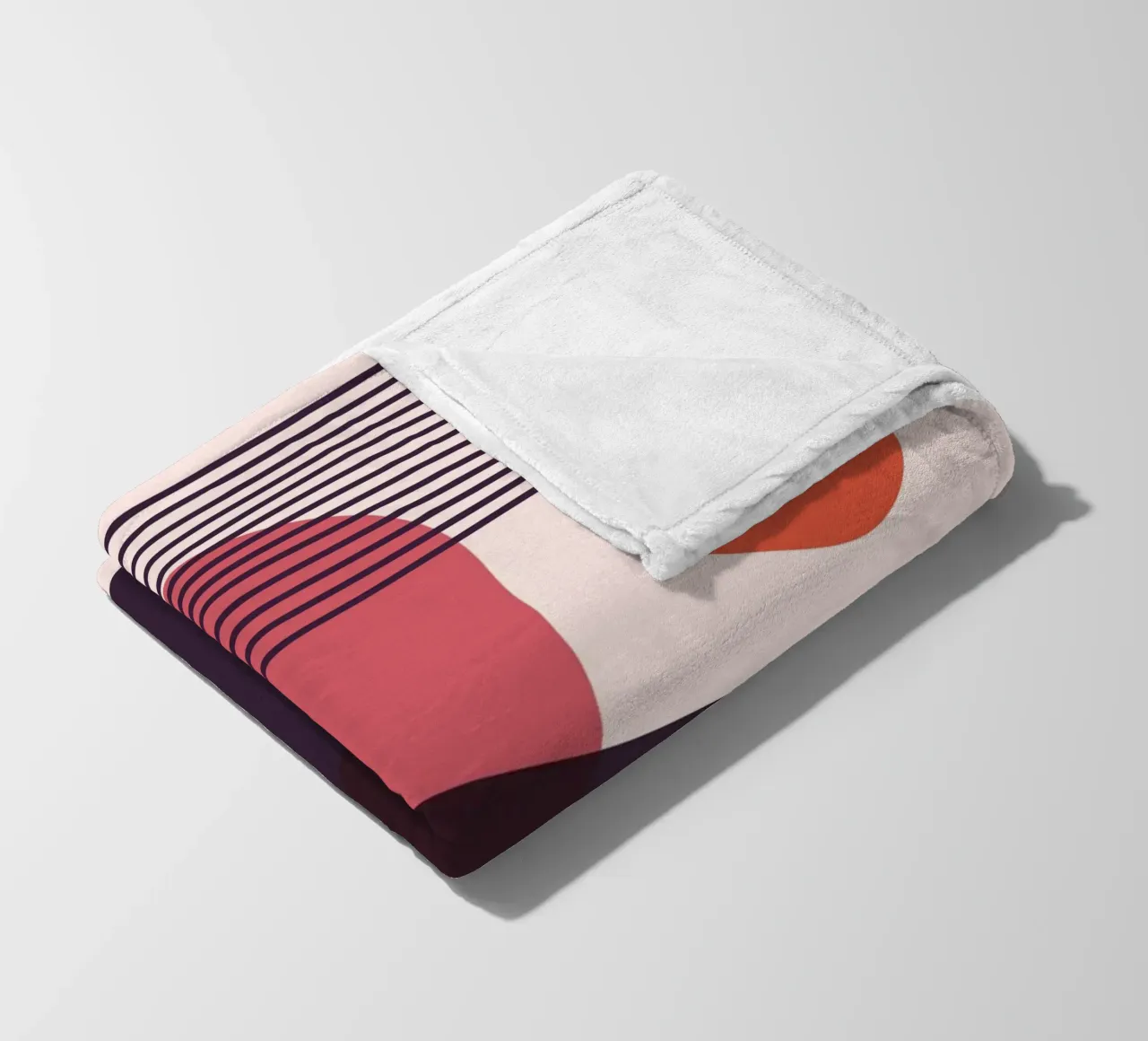 Astrazione geometrica - Design moderno coperta in pile da Whole©