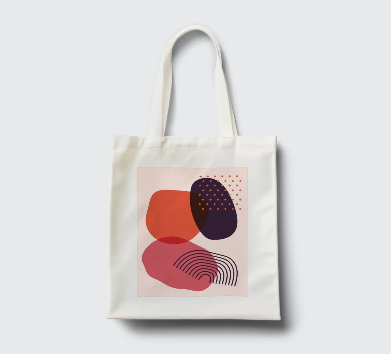 Abstract forms - Creative composition tote bag by Whole©