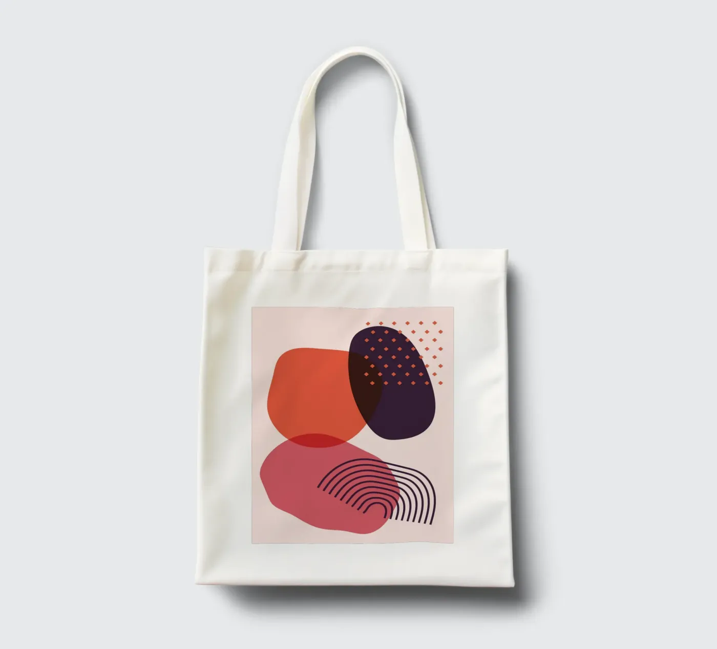 Abstract forms - Creative composition tote bag by Whole©