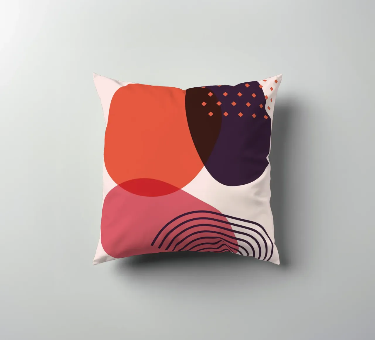 Forme astratte - Composizione creativa cuscino da Whole©