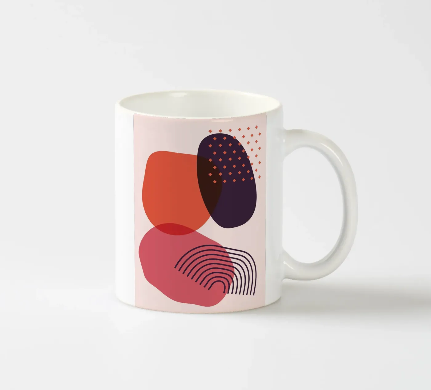 Abstract forms - Creative composition tazza in ceramica da Whole©