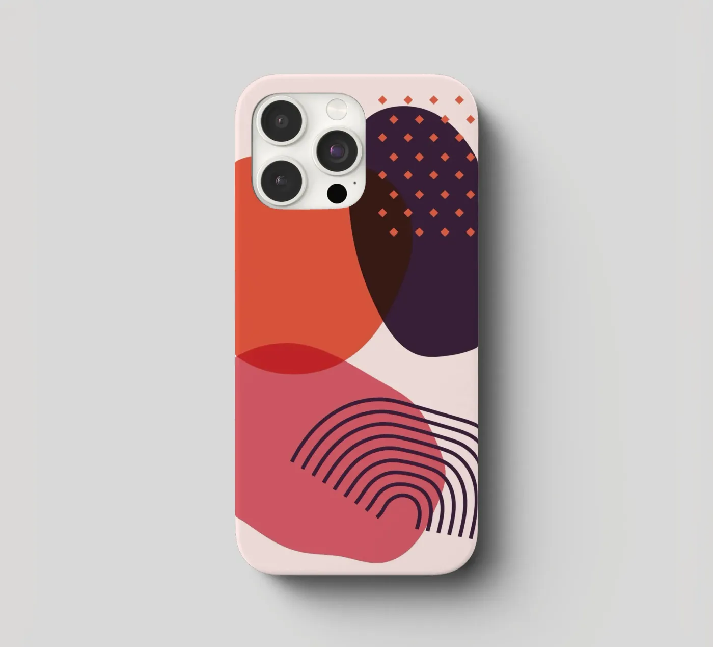 Abstract forms - Creative composition iphone case by Whole©