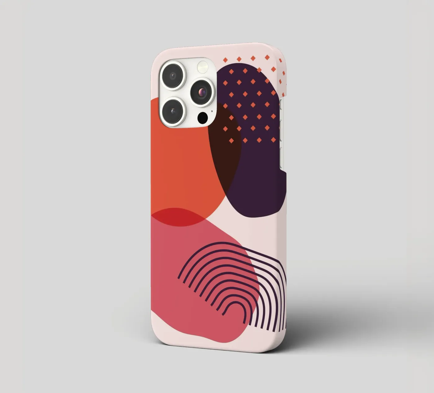 Abstract forms - Creative composition iphone case by Whole©