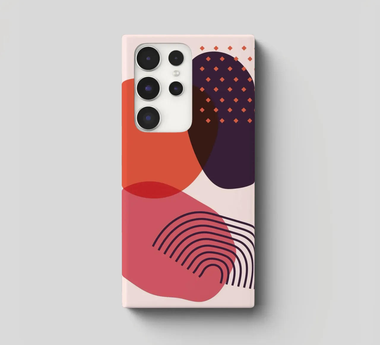 Forme astratte - Composizione creativa cover samsung da Whole©