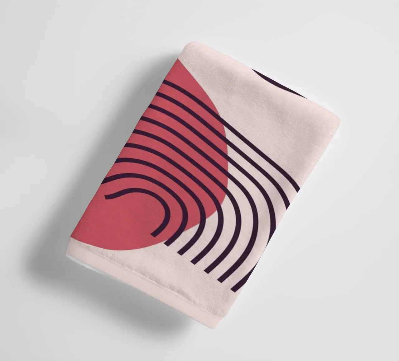 Abstract forms - Creative composition towel by Whole©