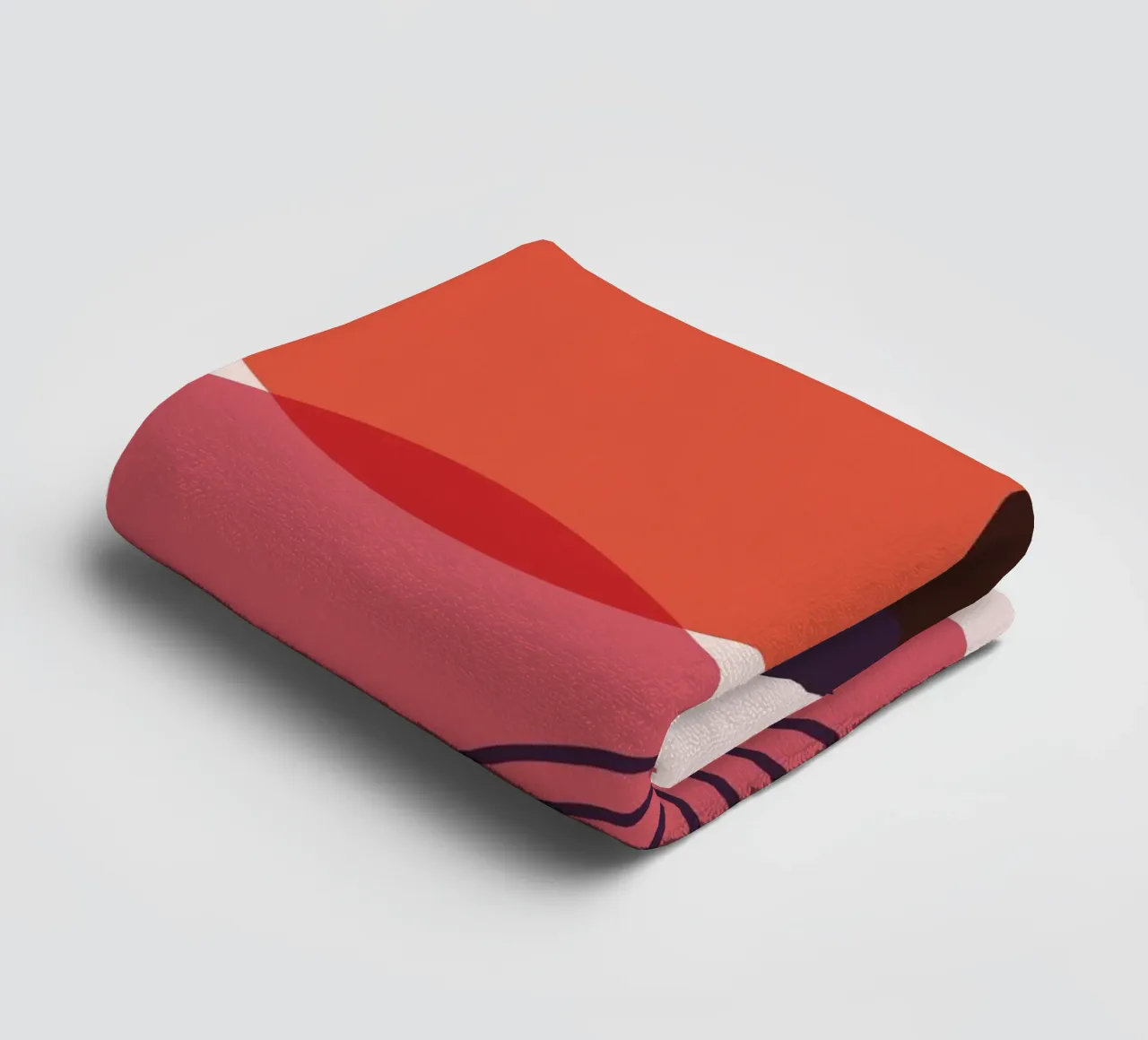 Abstract forms - Creative composition towel by Whole©