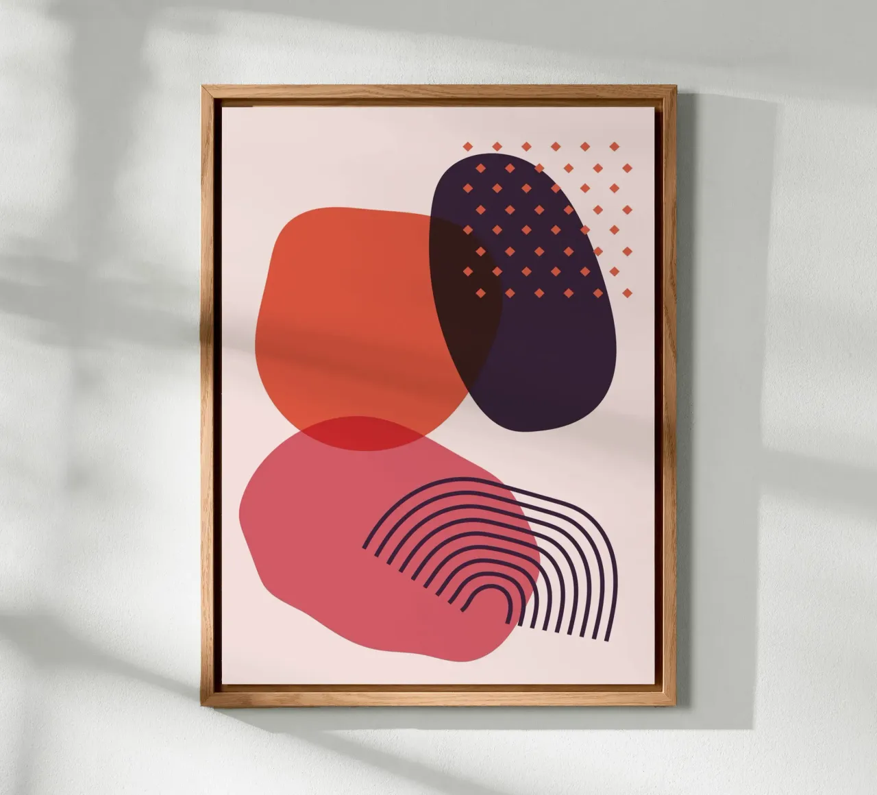 Forme astratte - Composizione creativa alluminio dibond da Whole©