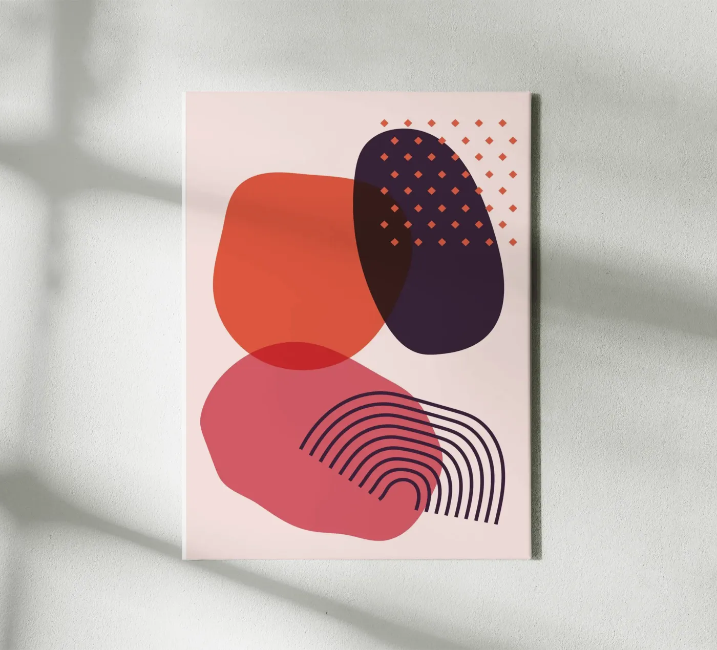 Abstract forms - Creative composition tela da Whole©