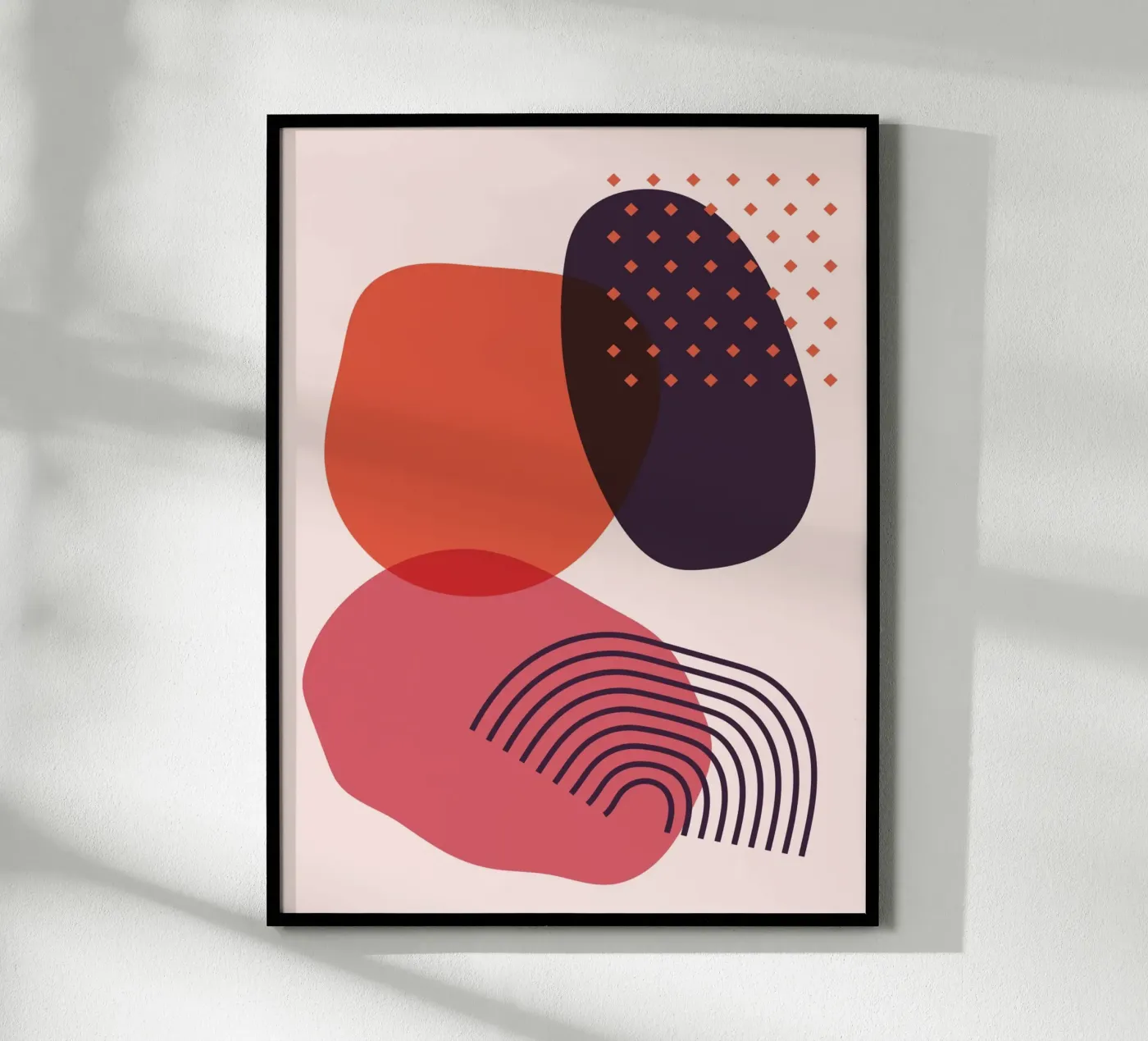 Abstract forms - Creative composition poster by Whole©