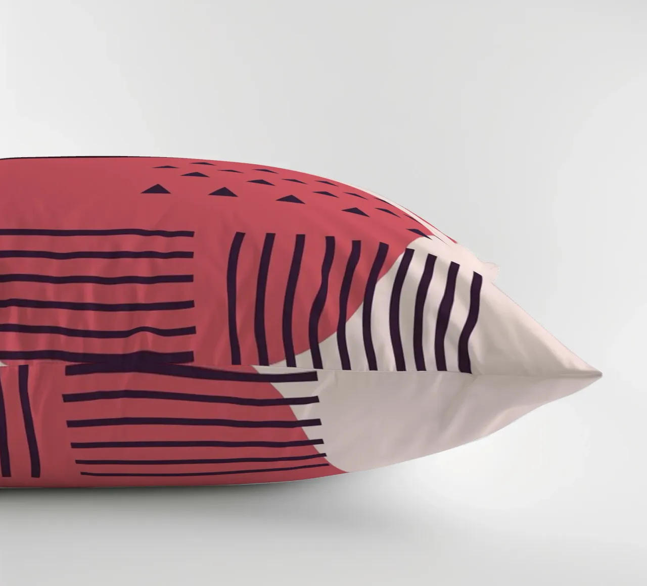 "Abstract forms - modern art decorative cushion by Whole©