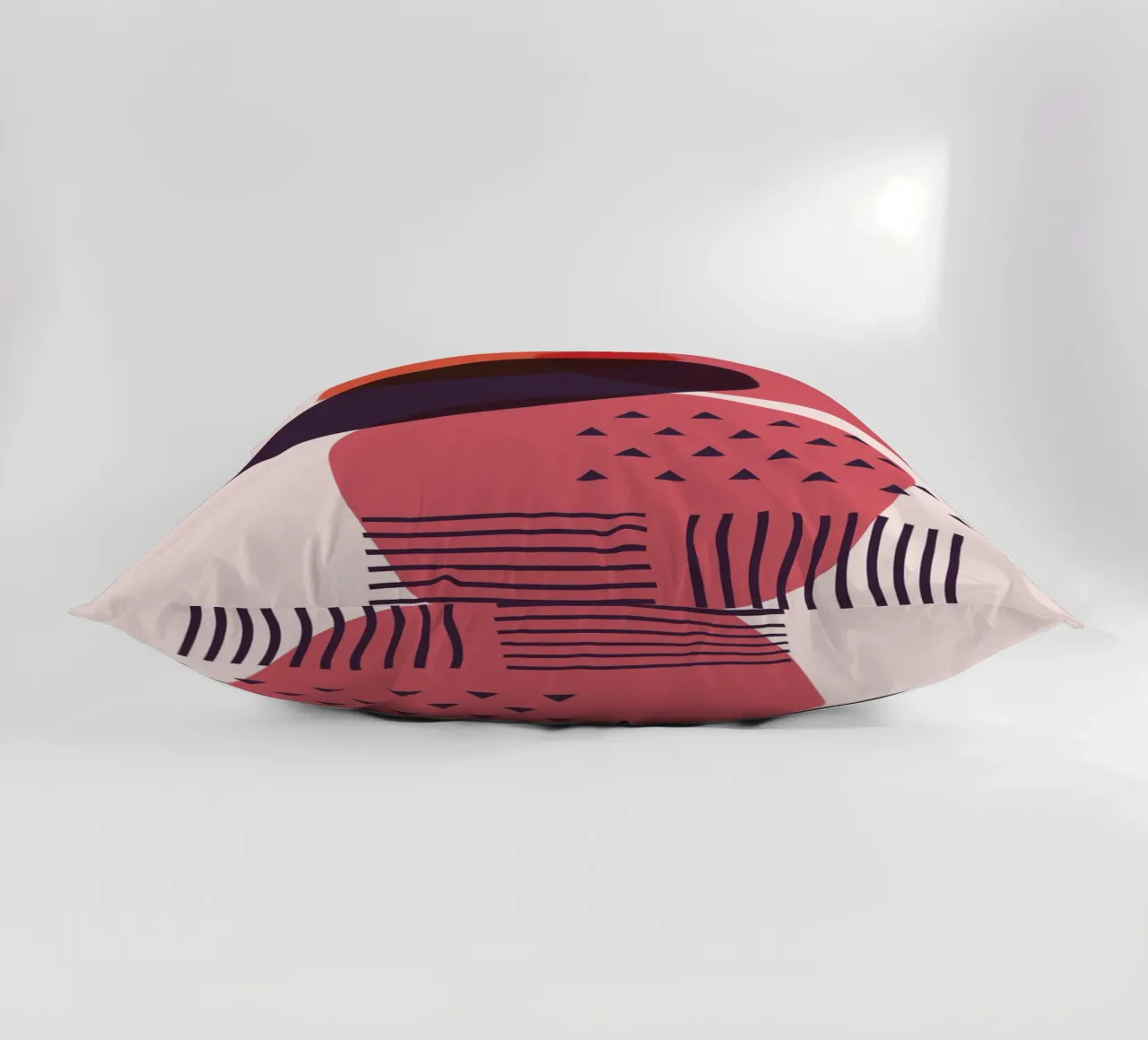"Abstract forms - modern art decorative cushion by Whole©