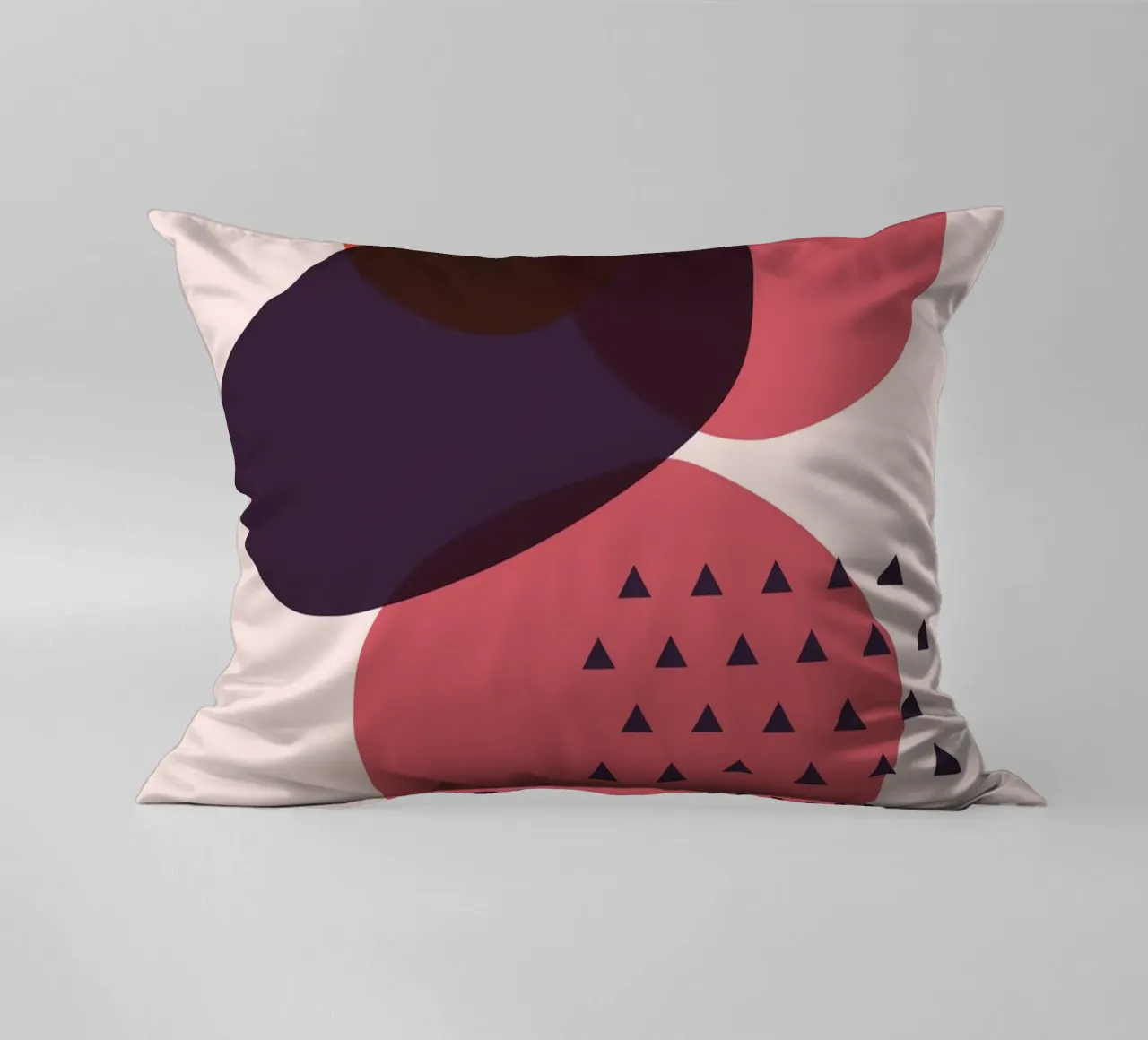 "Abstract forms - modern art decorative cushion by Whole©
