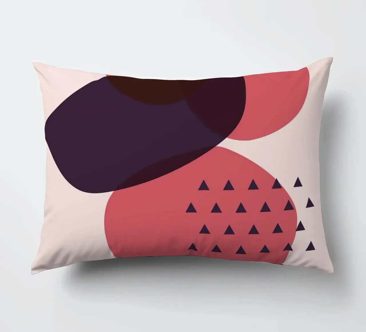 "Abstract forms - modern art decorative cushion by Whole©