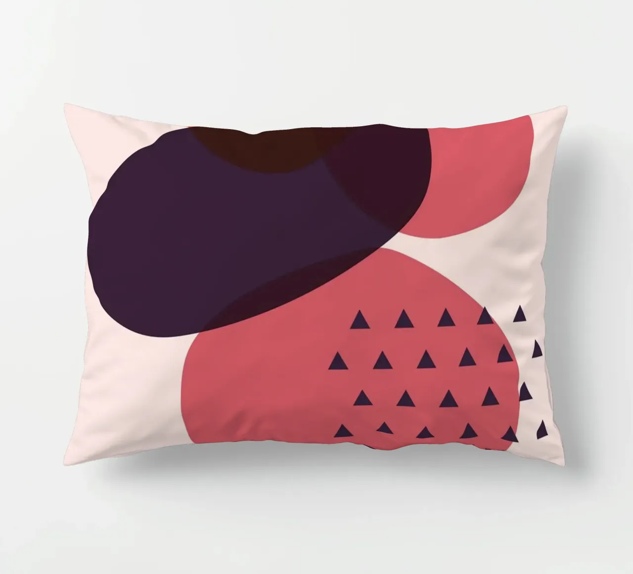 "Abstract forms - modern art decorative cushion by Whole©