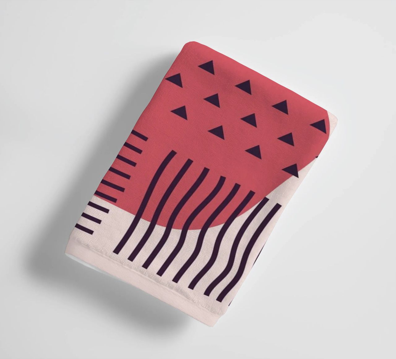 "Forme astratte - arte moderna asciugamano da bagno da Whole©