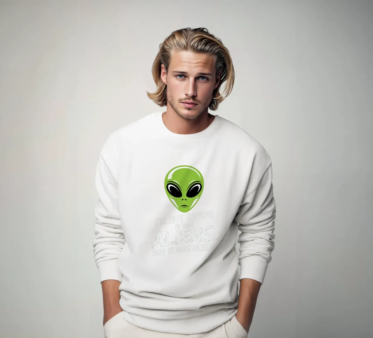 I'm not saying it was aliens... but it was aliens… felpa da edsonramosart