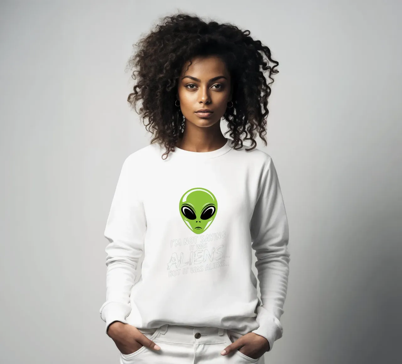 I'm not saying it was aliens... but it was aliens… felpa da edsonramosart