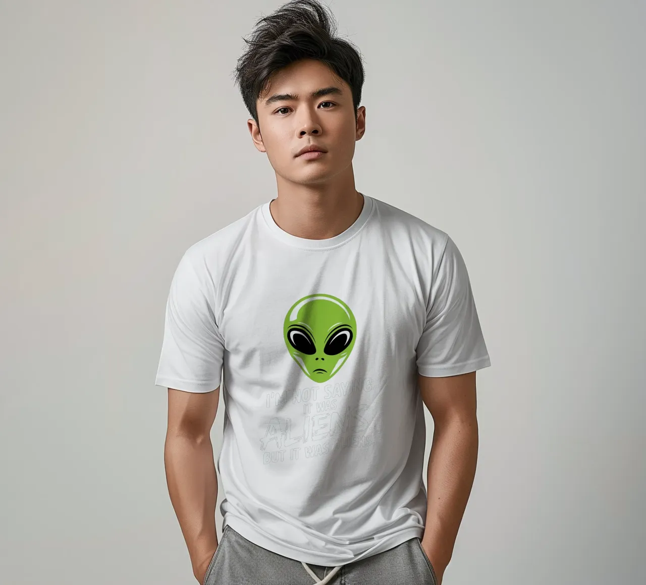 I'm not saying it was aliens... but it was aliens… t-shirt da edsonramosart
