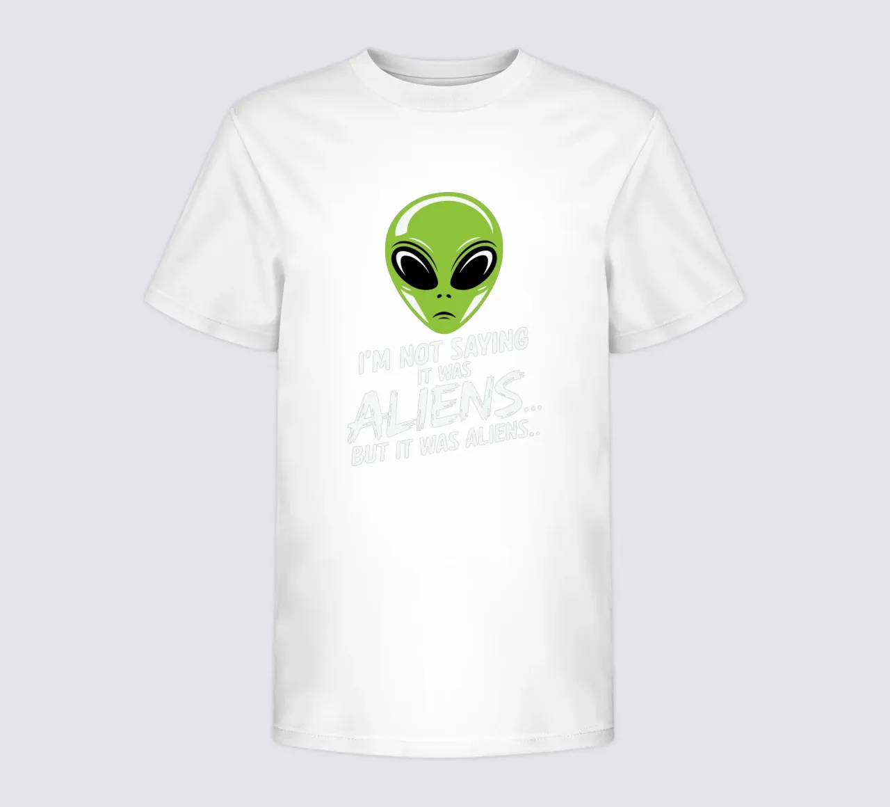 I'm not saying it was aliens... but it was aliens… t-shirt bambini da edsonramosart
