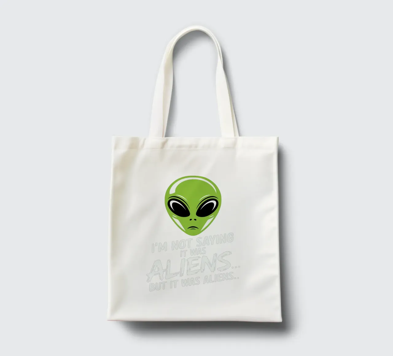 I'm not saying it was aliens... but it was aliens… borsa in juta da edsonramosart