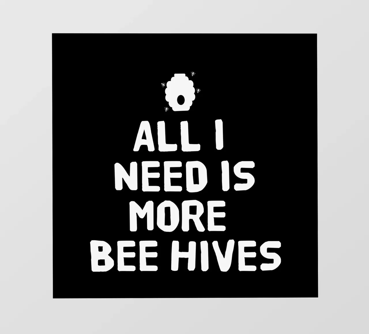 All i need is more bee hives telo in pvc da happieeagle