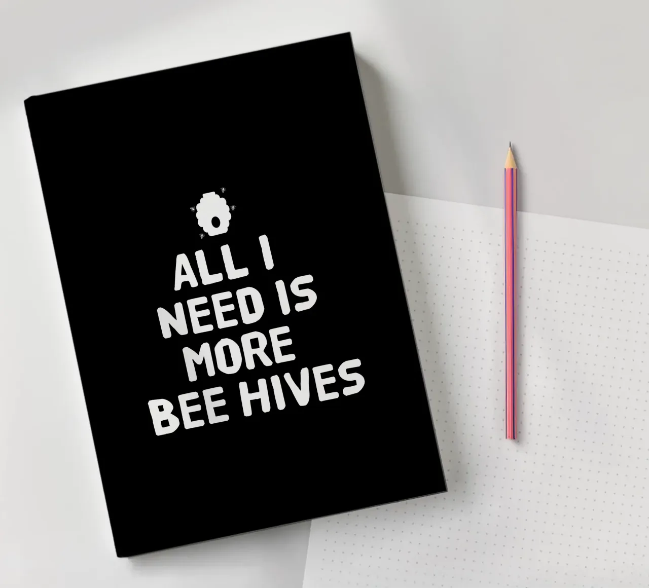 All i need is more bee hives notebook by happieeagle