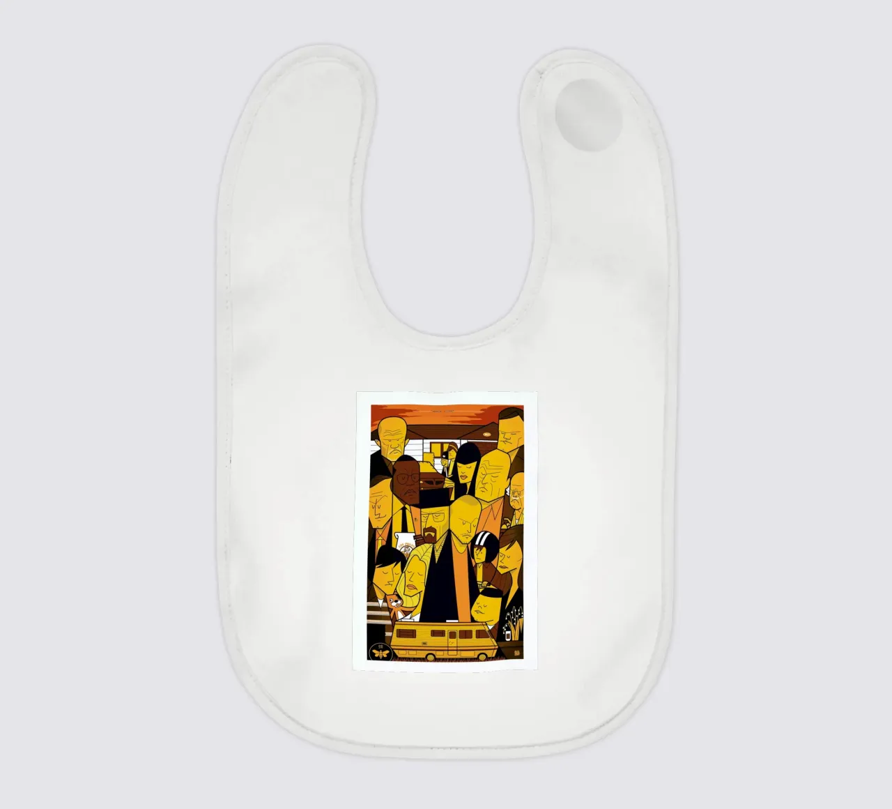 I'm the one who knocks - yellow version bavaglino da Ale Giorgini