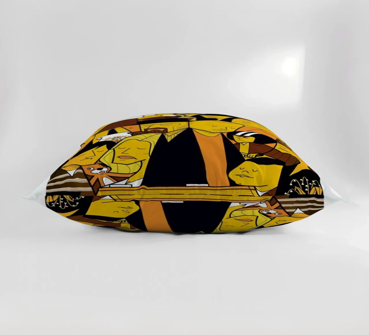 I'm the one who knocks - yellow version cuscino da Ale Giorgini