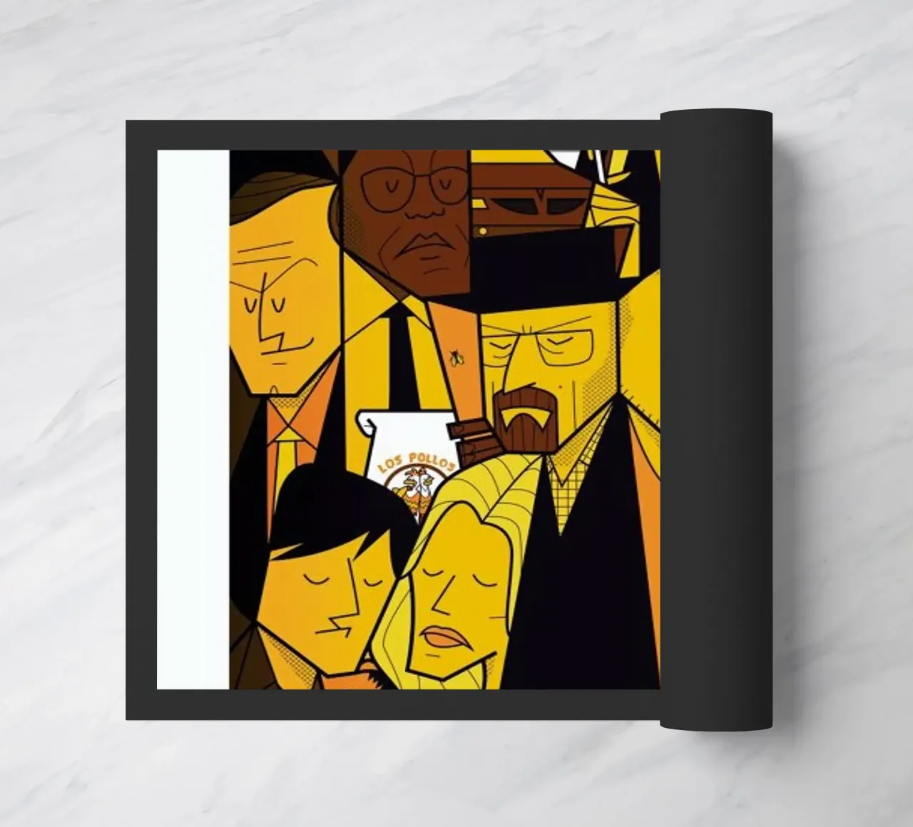 I'm the one who knocks - yellow version zerbino da Ale Giorgini