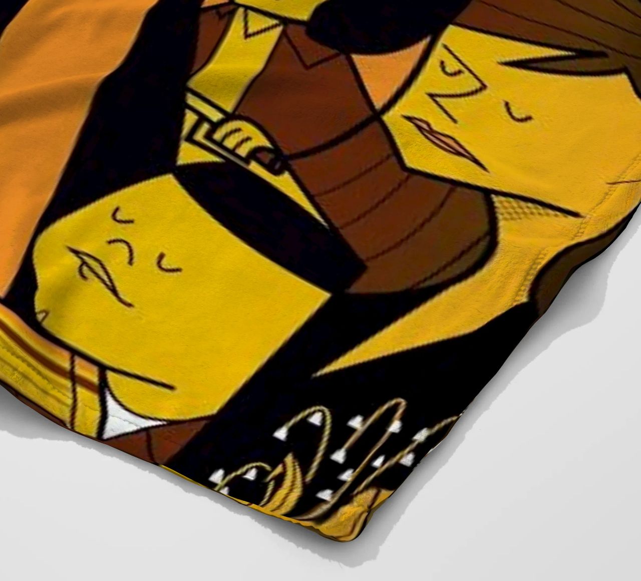 I'm the one who knocks - yellow version Fleecedecke von Ale Giorgini