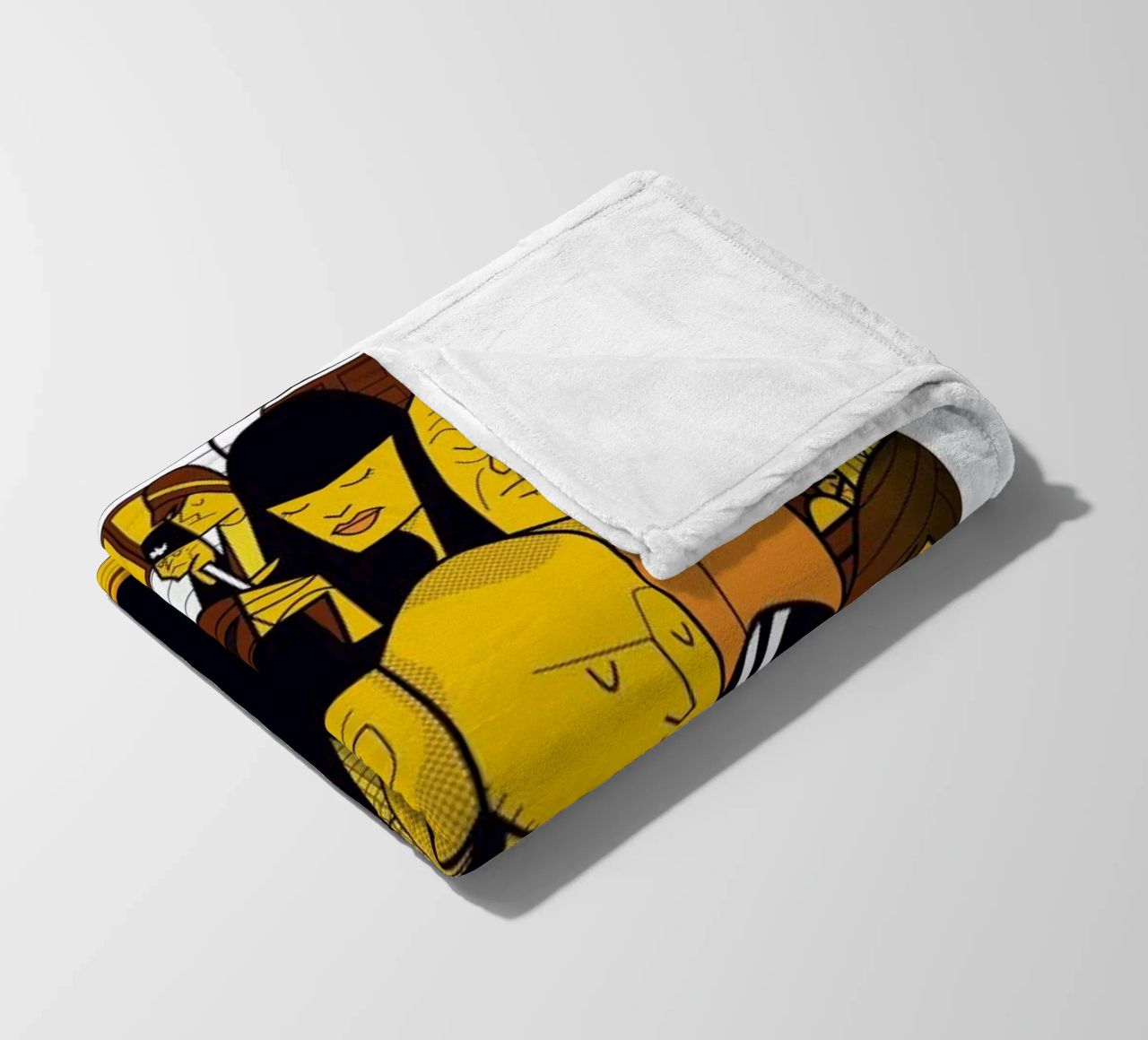 I'm the one who knocks - yellow version Fleecedecke von Ale Giorgini