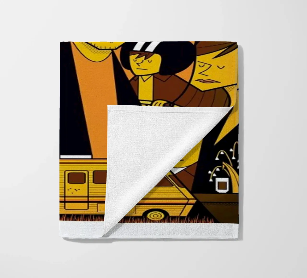 I'm the one who knocks - yellow version telo mare da Ale Giorgini